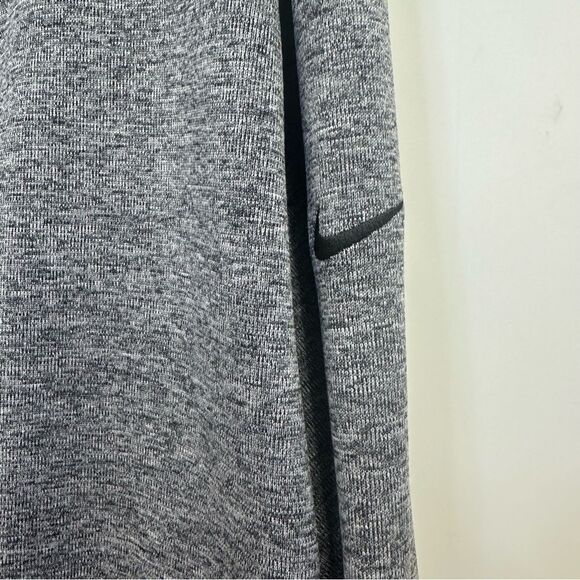 Nike Dri-Fit Size XXL  Mens' Button Front V-Neck Marled Gray Vented Sweater - Picture 5 of 10